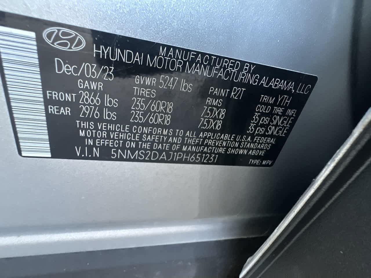 Used 2023 Hyundai Santa Fe SEL AWD/4WD image 29