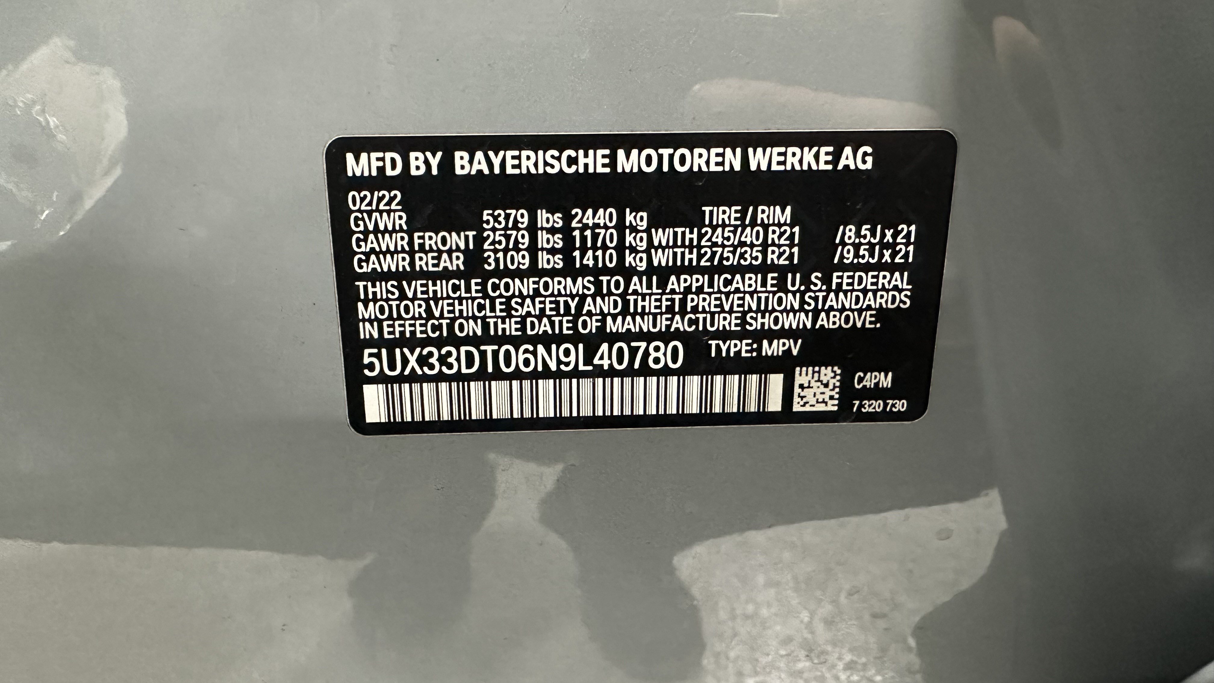 Used 2022 BMW X4 xDrive30i w/ M Sport Package 2 AWD/4WD image 34