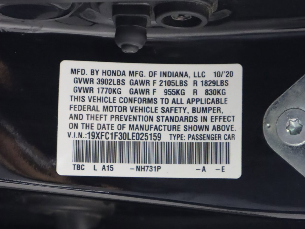 Used 2020 Honda Civic EX image 50