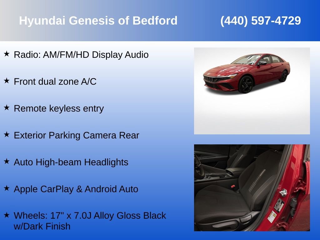 Certified 2026 Hyundai Elantra Sport FWD image 7