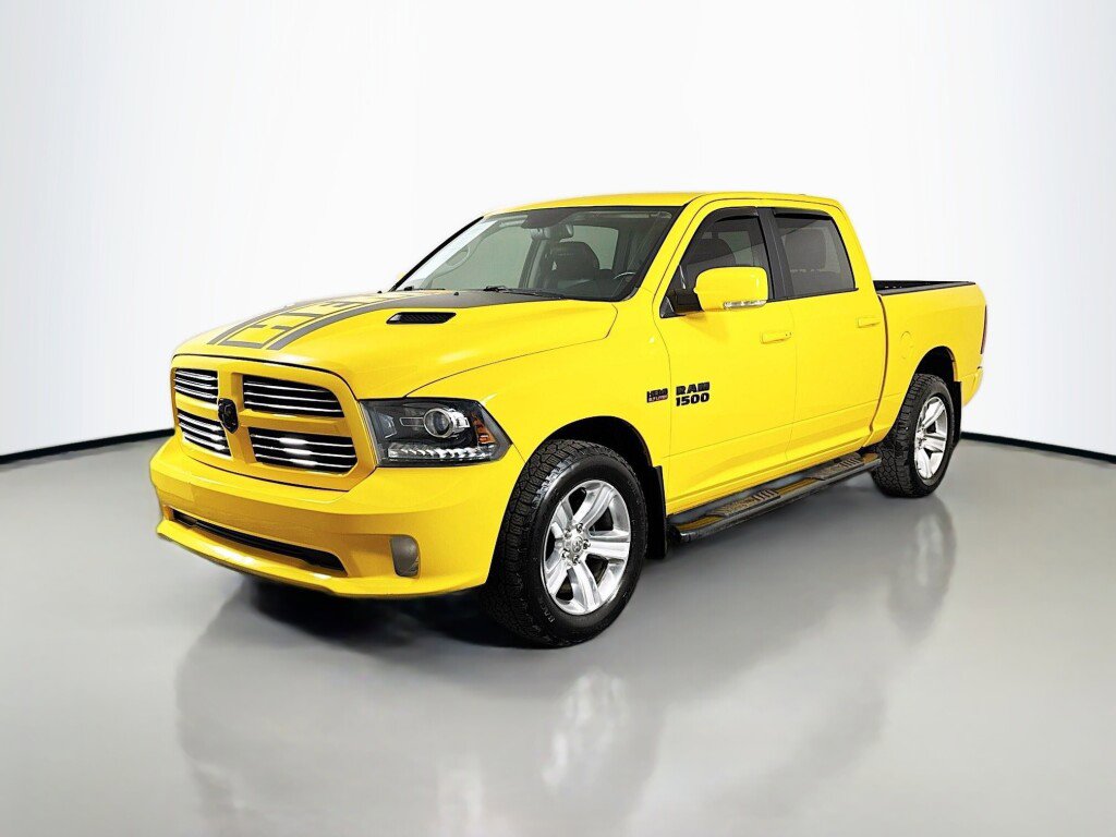 Used 2016 RAM 1500 Sport w/ Stinger Yellow Sport Package