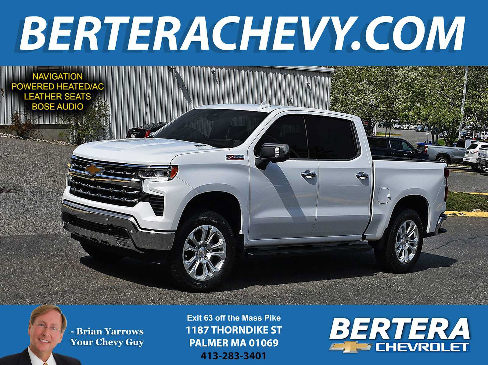 Used 2024 Chevrolet Silverado 1500 LTZ w/ Technology Package AWD/4WD image 1