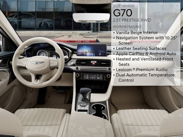 New 2026 Genesis G70 2.5T Prestige image 17