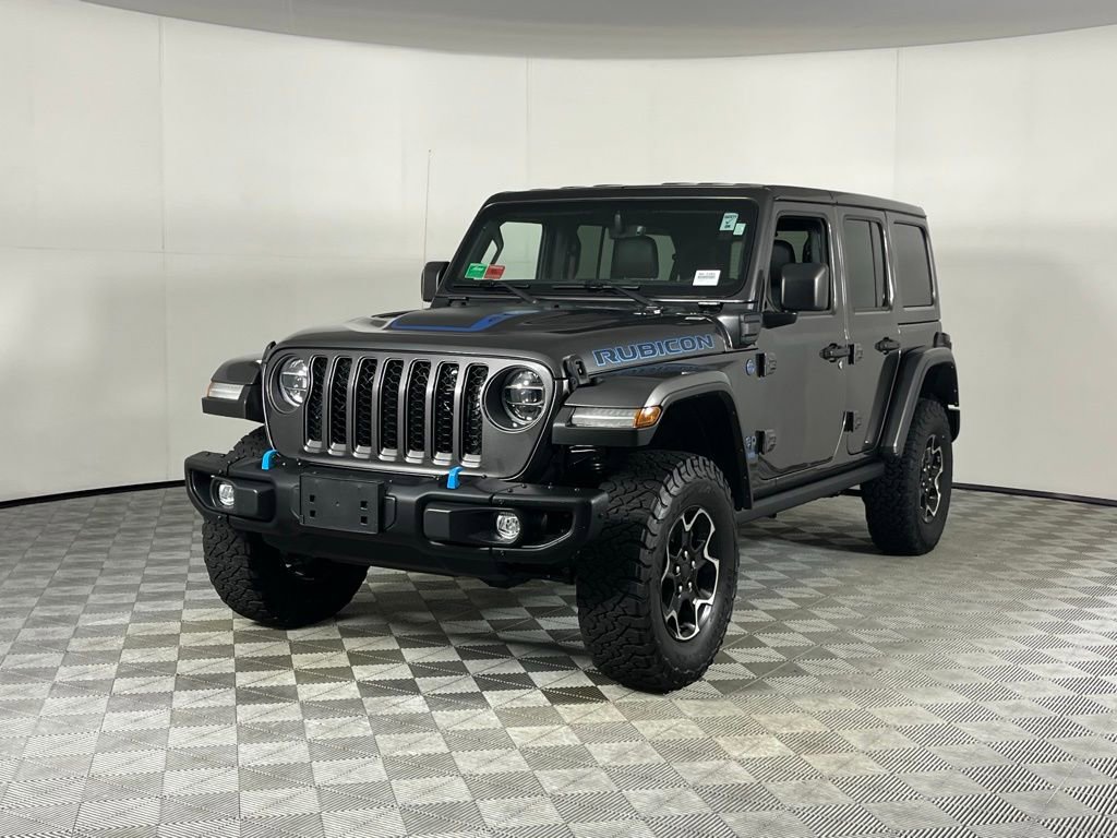 Used 2021 Jeep Wrangler Unlimited Rubicon 4xe w/ Steel Bumper Group image 10