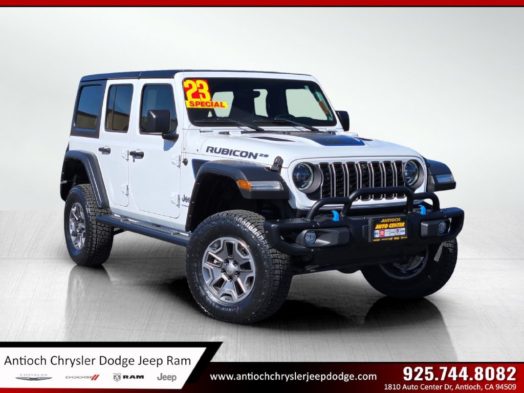 Certified 2023 Jeep Wrangler Unlimited Rubicon 4xe AWD/4WD image 1