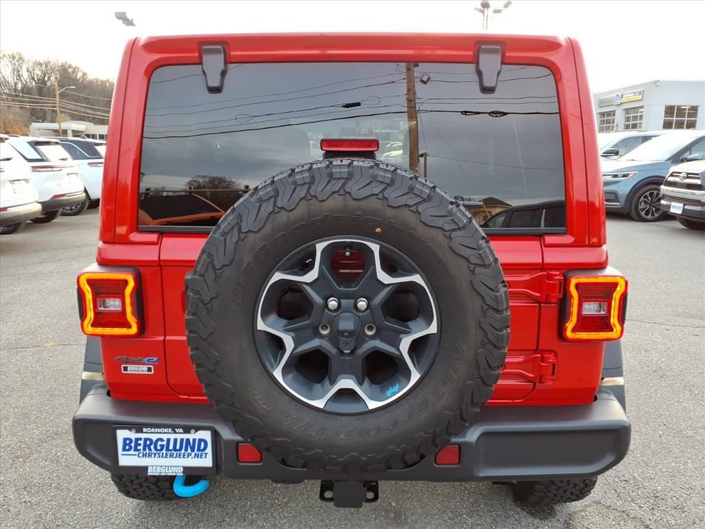 Used 2022 Jeep Wrangler Unlimited Rubicon 4xe w/ Cold Weather Group image 5