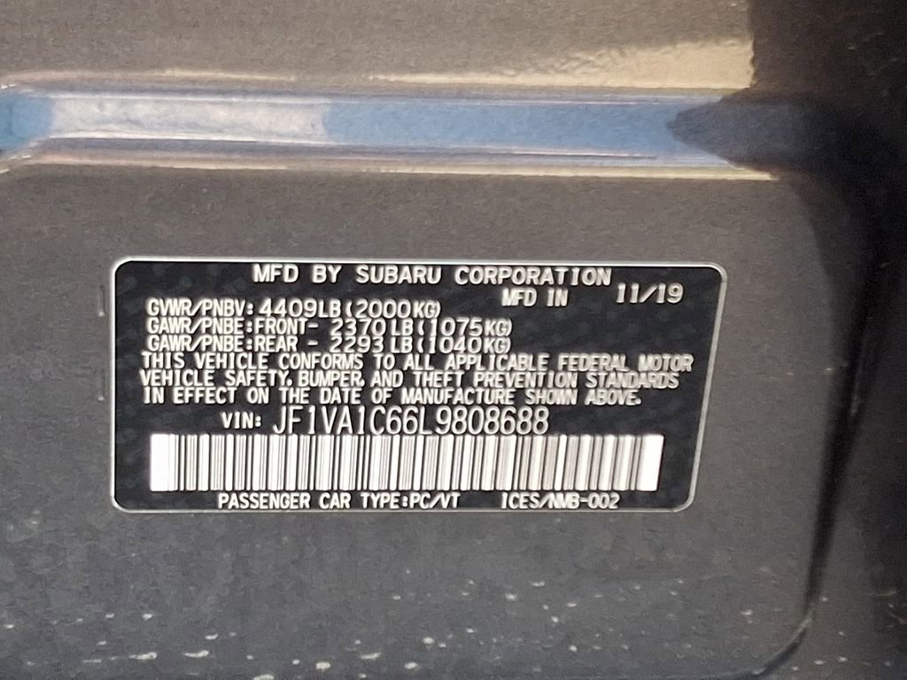 Used 2020 Subaru WRX Premium image 26