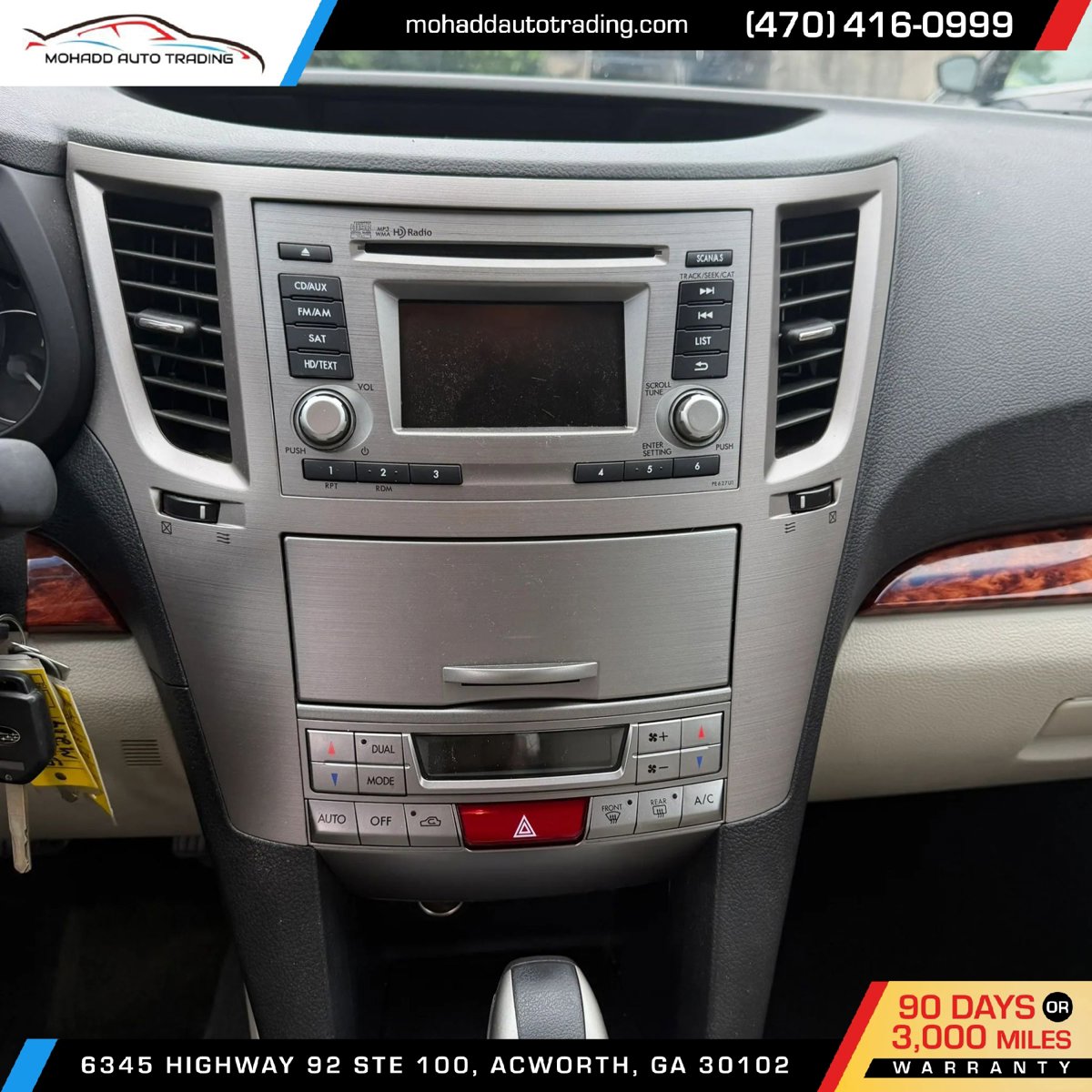 Used 2012 Subaru Outback 2.5i Limited w/ Moonroof Pkg AWD/4WD image 12