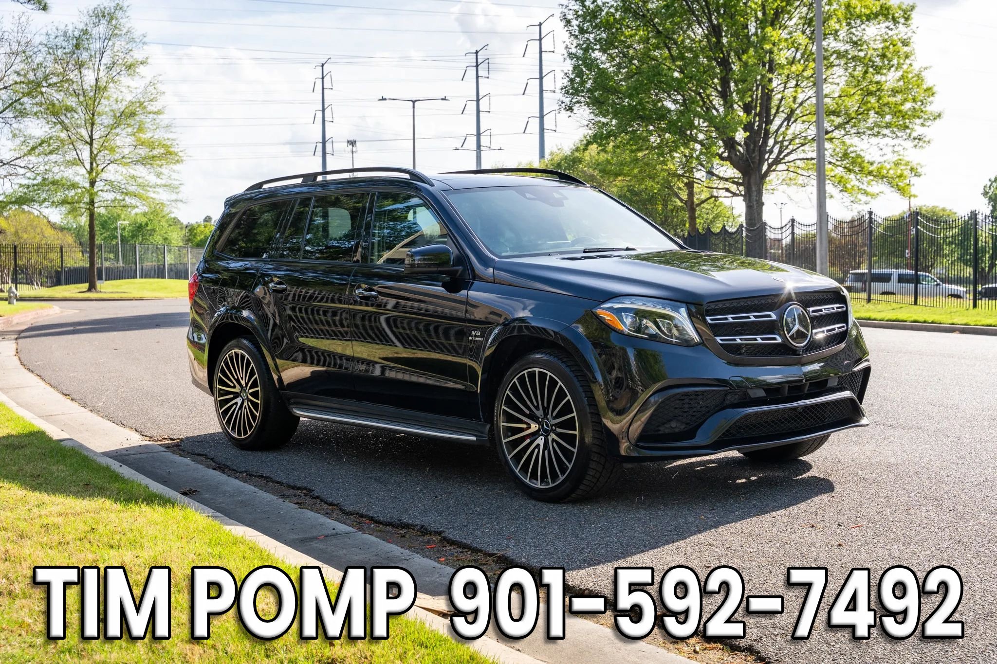 Used 2018 Mercedes-Benz GLS 63 AMG 4MATIC w/ AMG Night Styling Package image 4