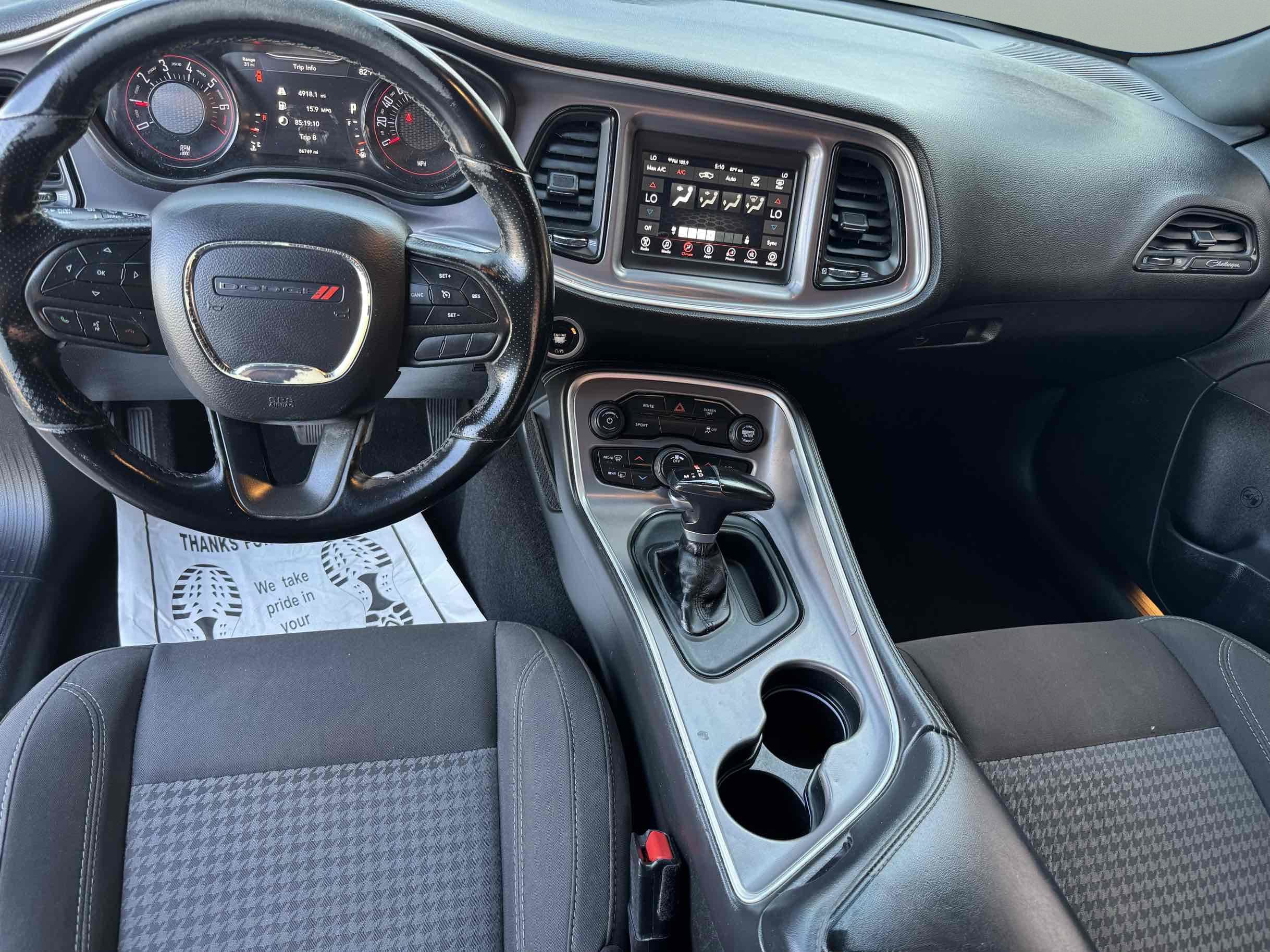 Used 2020 Dodge Challenger SXT w/ Blacktop Package RWD image 10