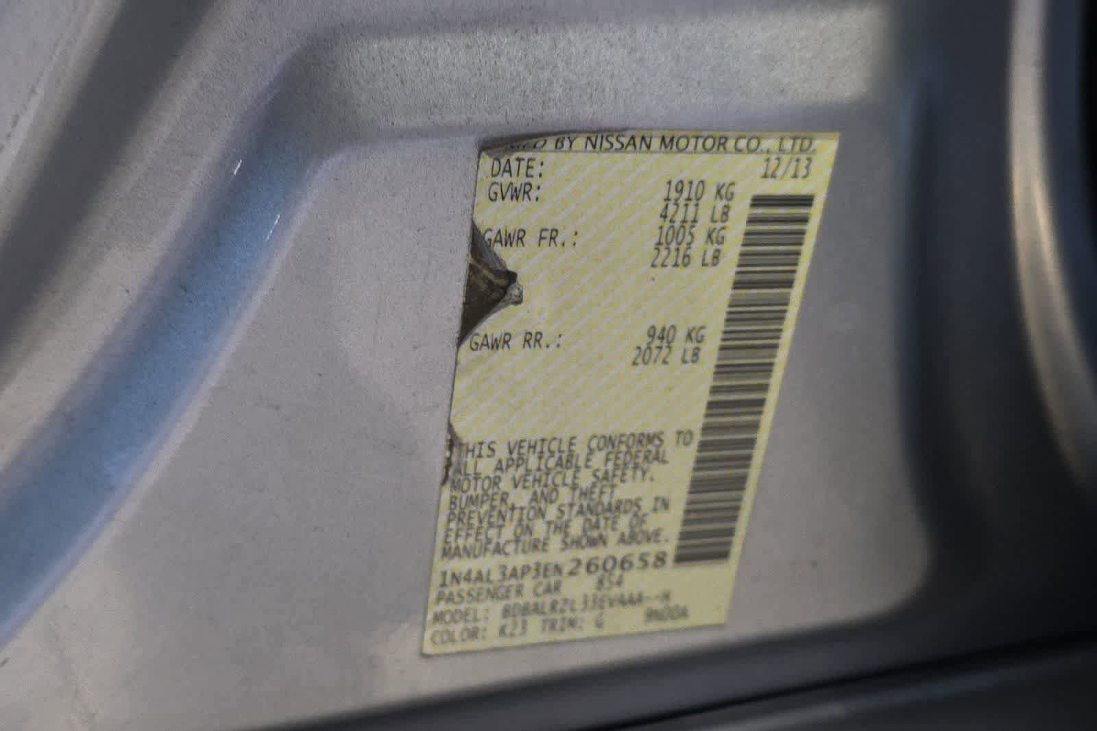 Used 2014 Nissan Altima 2.5 S FWD image 26