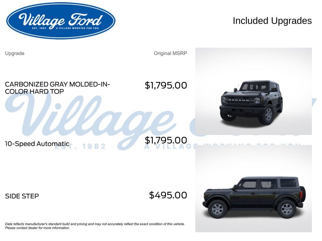 New 2026 Ford Bronco Big Bend AWD/4WD image 9
