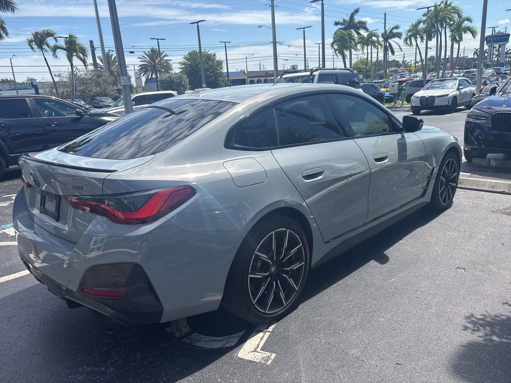 Used 2023 BMW i4 eDrive40 w/ M Sport Package RWD image 7