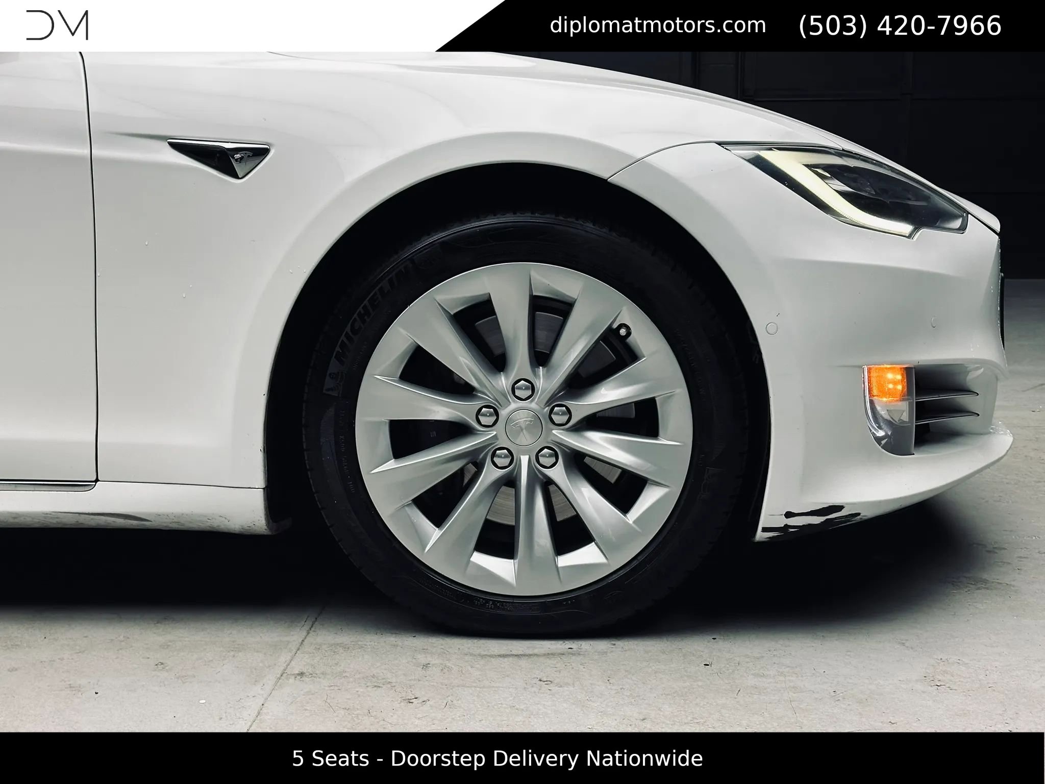 Used 2017 Tesla Model S 75D AWD/4WD image 37