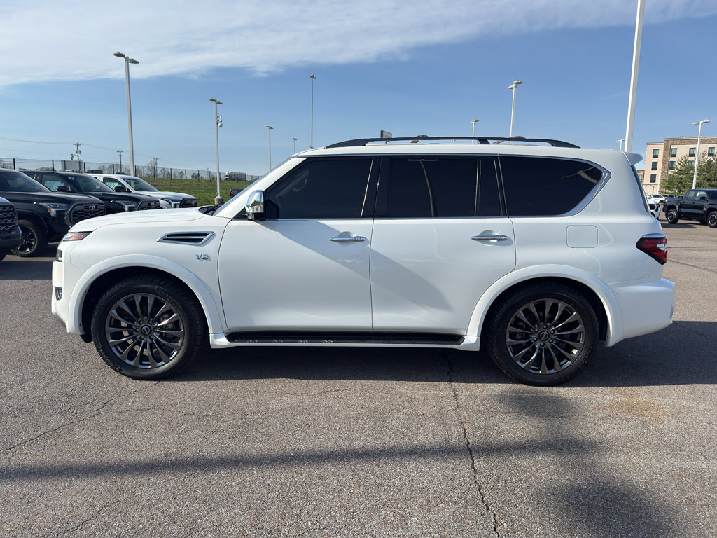 Used 2021 Nissan Armada Platinum w/ Captain's Chairs Package image 2