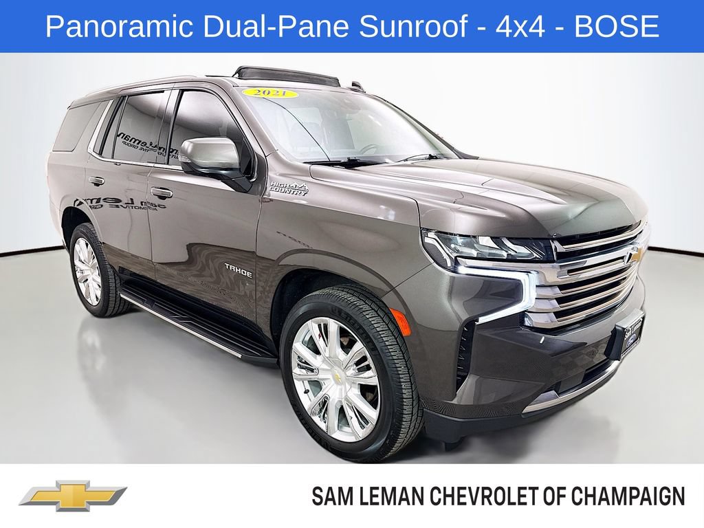 Used 2021 Chevrolet Tahoe High Country AWD/4WD image 1