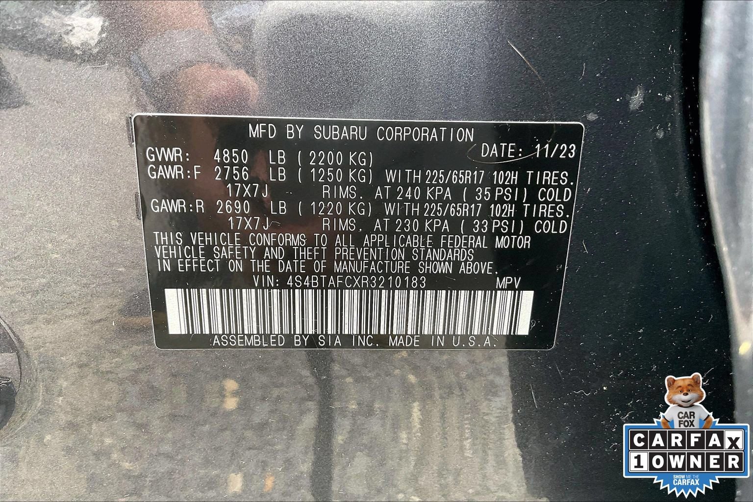 Certified 2024 Subaru Outback Premium AWD/4WD image 33