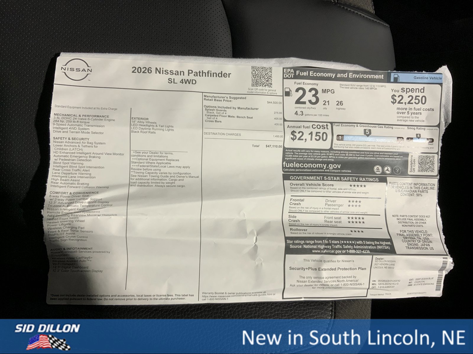 New 2026 Nissan Pathfinder SL image 13