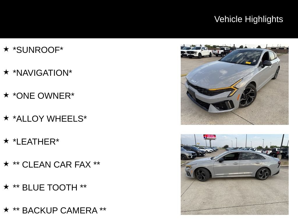Used 2025 Kia K5 GT-Line w/ GT-Line Premium Package AWD/4WD image 4