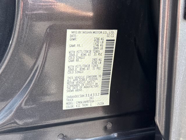 Used 2011 Nissan Titan PRO-4X AWD/4WD image 21