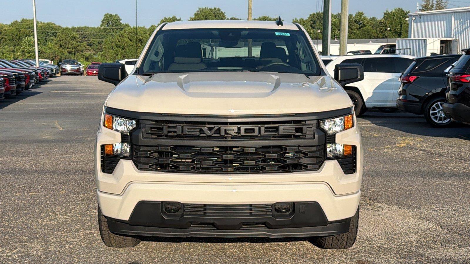 New 2026 Chevrolet Silverado 1500 Custom w/ Turbomax Blackout Package RWD image 2