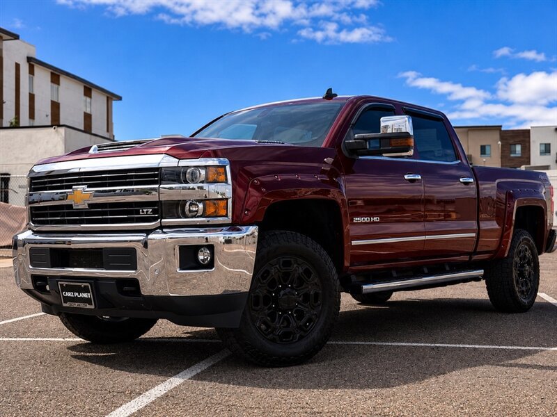 Used 2017 Chevrolet Silverado 2500 LTZ w/ Duramax Plus Package AWD/4WD image 9