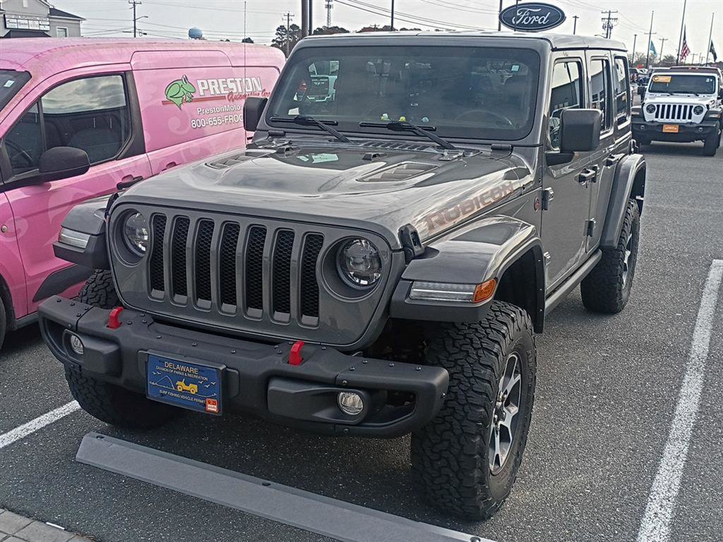 Certified 2023 Jeep Wrangler Unlimited Rubicon w/ Steel Bumper Group image 2
