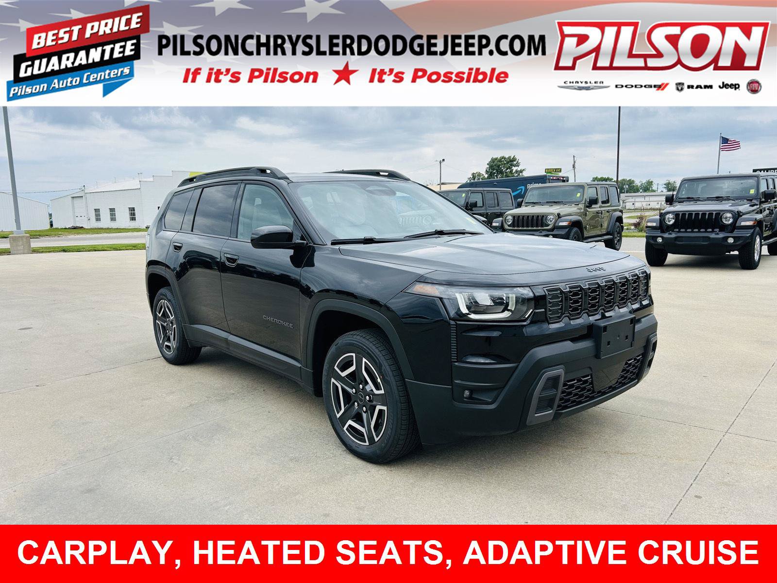 New 2026 Jeep Cherokee Laredo AWD/4WD image 1