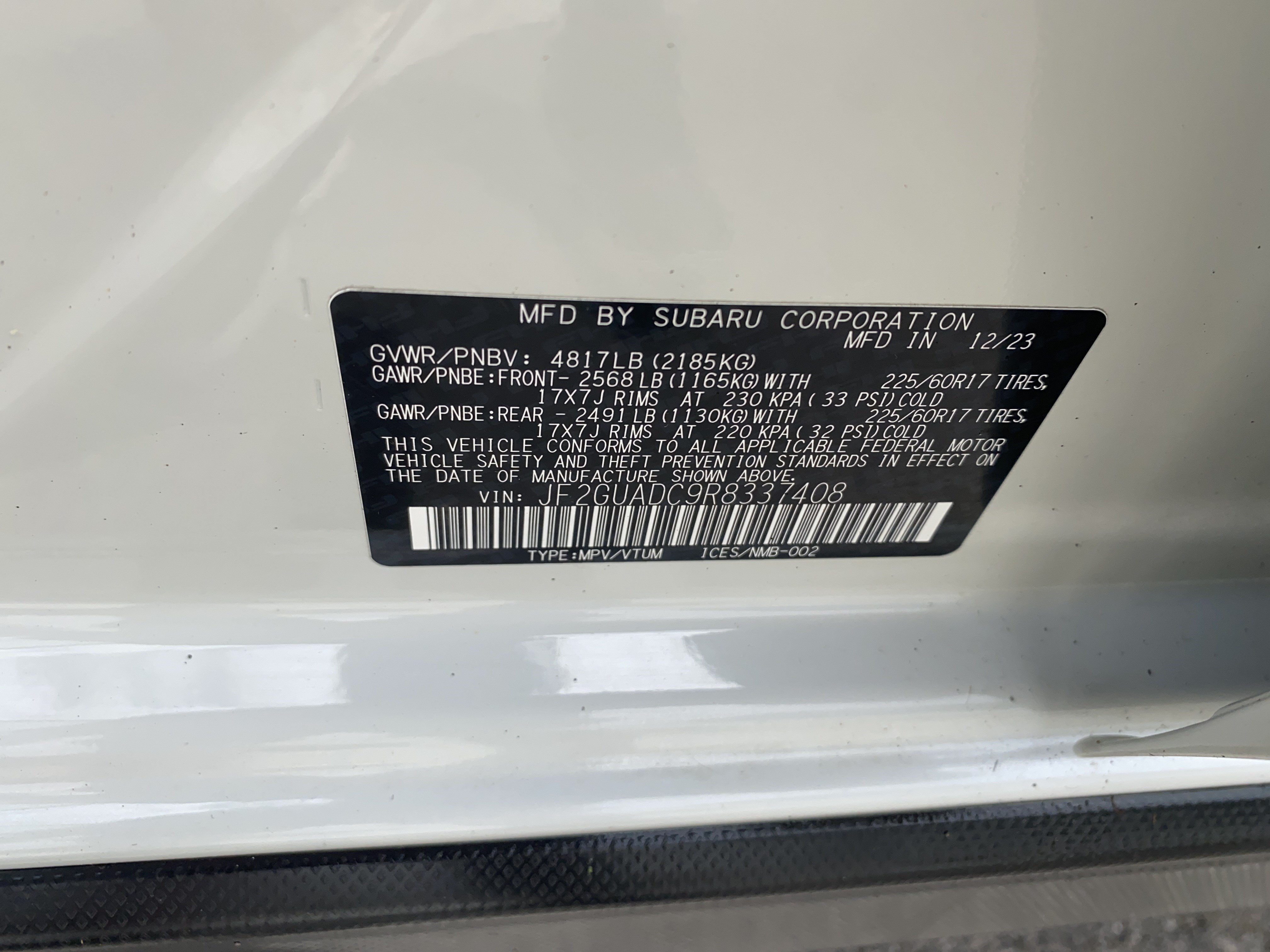 Certified 2024 Subaru Crosstrek 2.0i Premium w/ Popular Package #3 AWD/4WD image 27