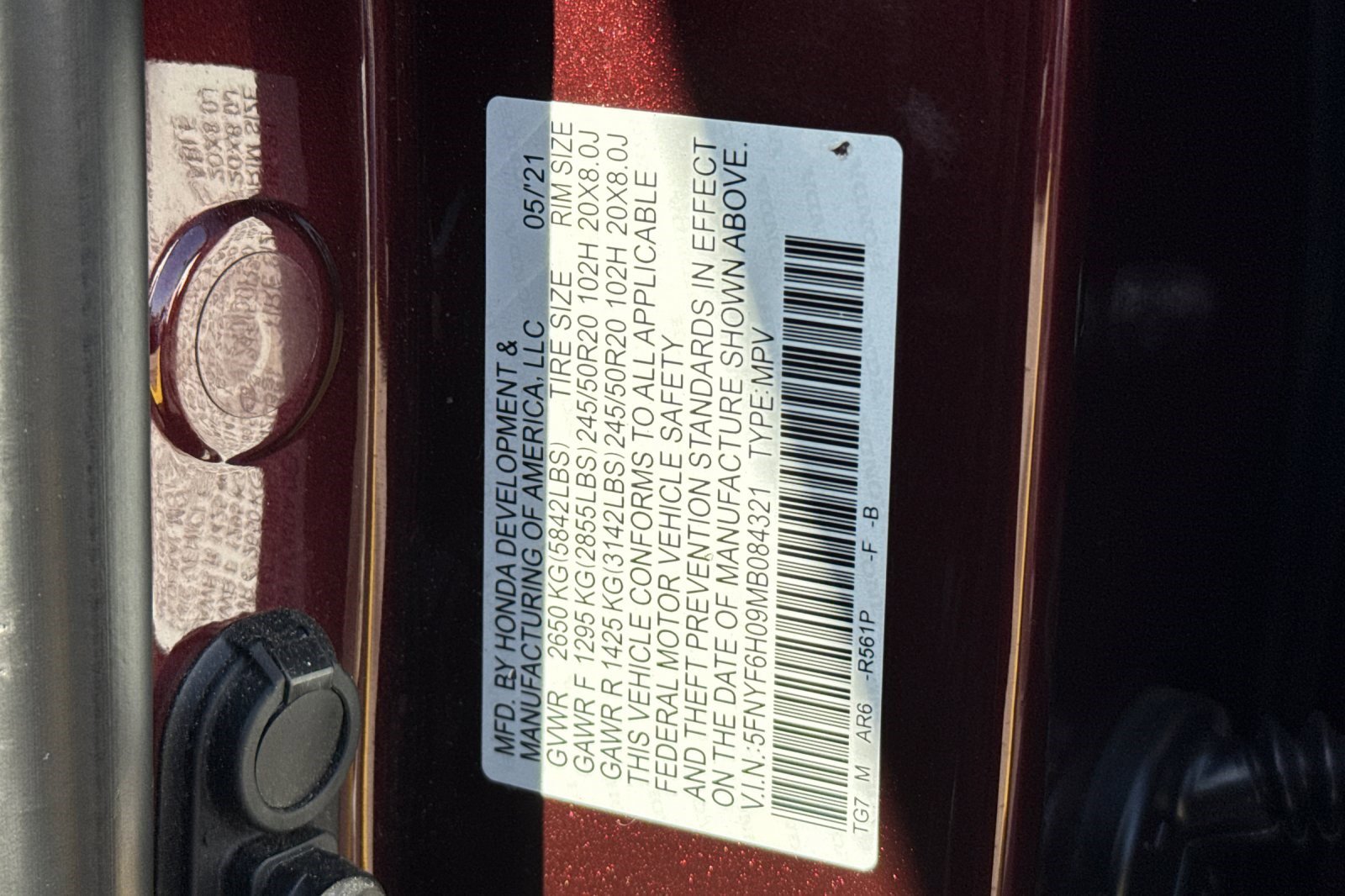 Used 2021 Honda Pilot Elite image 22