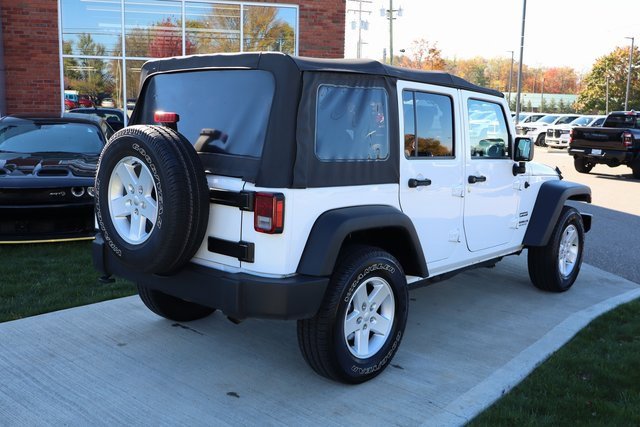 Used 2017 Jeep Wrangler Unlimited Sport w/ Quick Order Package 24S image 28