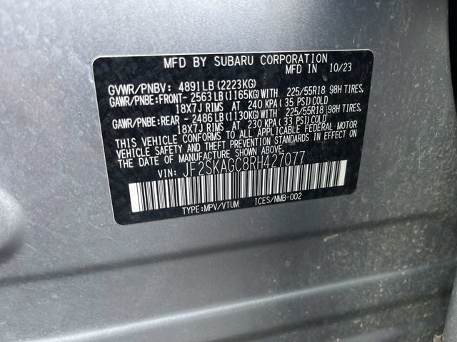 Used 2024 Subaru Forester Sport AWD/4WD image 35