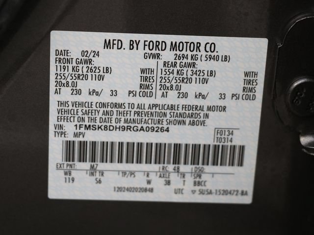 Certified 2024 Ford Explorer XLT w/ Equipment Group 202A AWD/4WD image 32