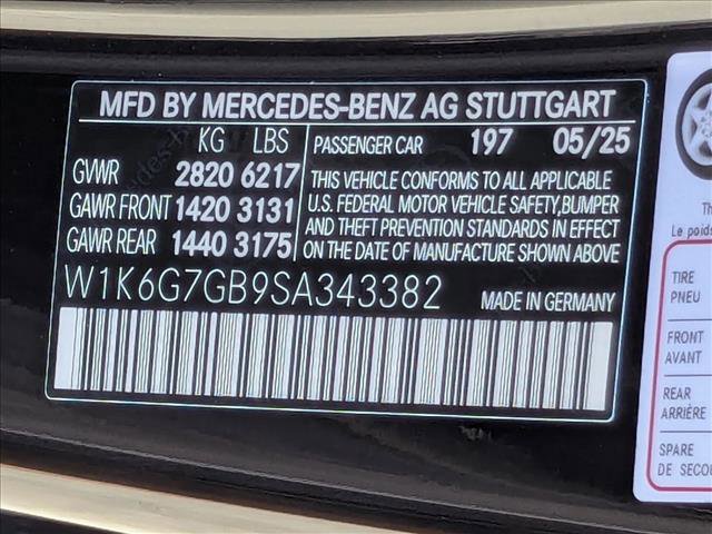 New 2025 Mercedes-Benz S 580 4MATIC Sedan image 19