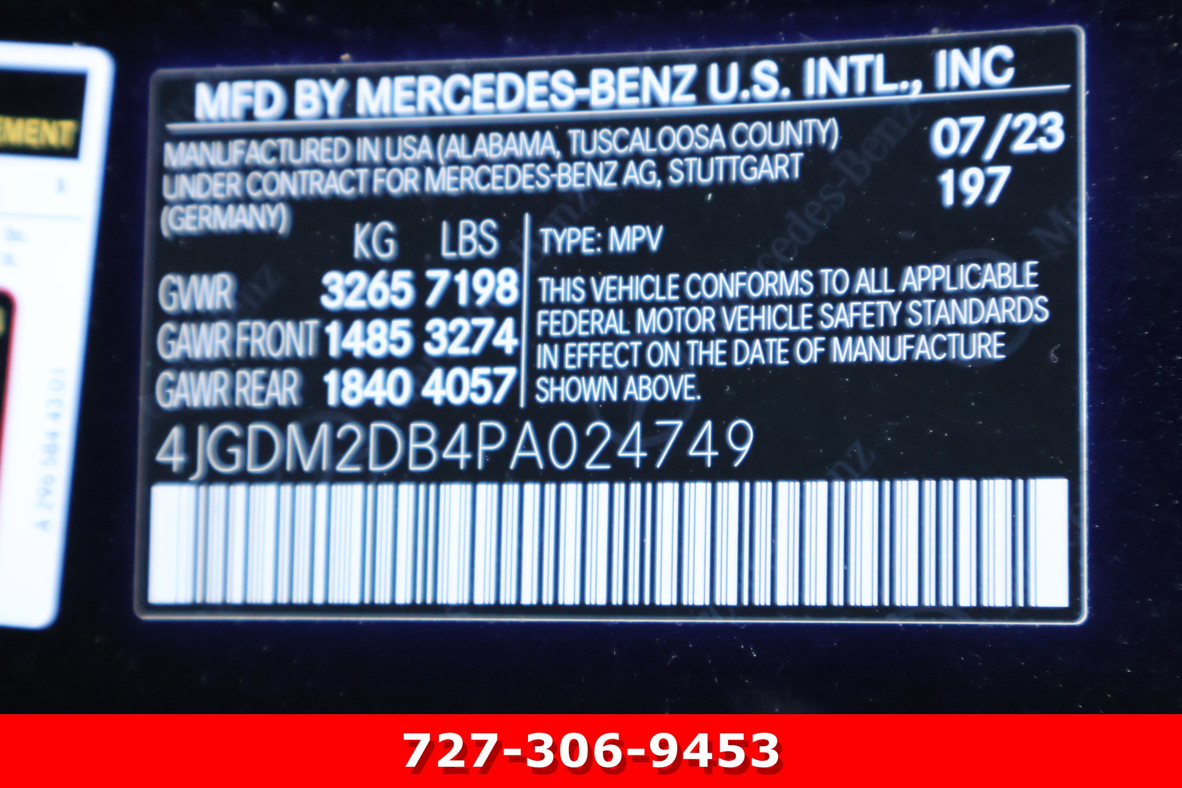 Certified 2023 Mercedes-Benz EQS 450+ SUV image 30