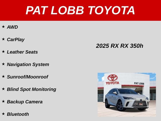Used 2025 Lexus RX 350h AWD/4WD image 39