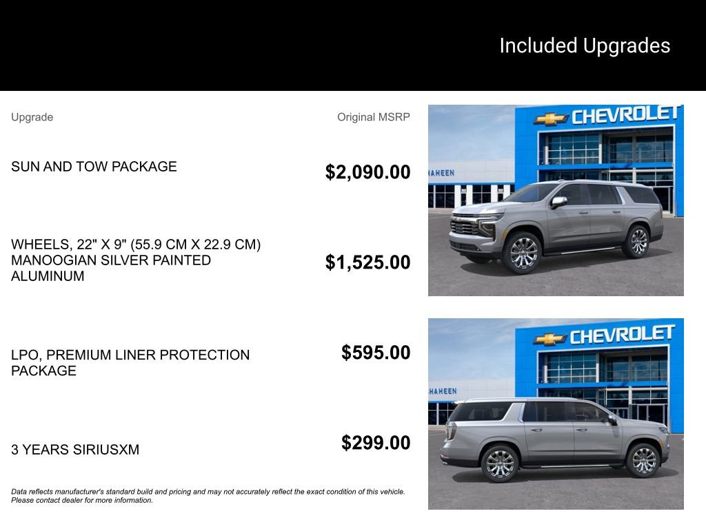 New 2026 Chevrolet Suburban Premier w/ Sun And Tow Package image 5