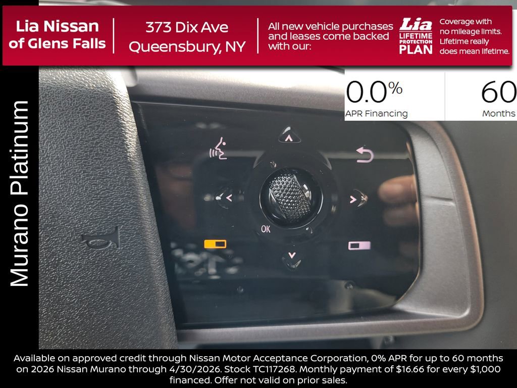 New 2026 Nissan Murano Platinum image 19
