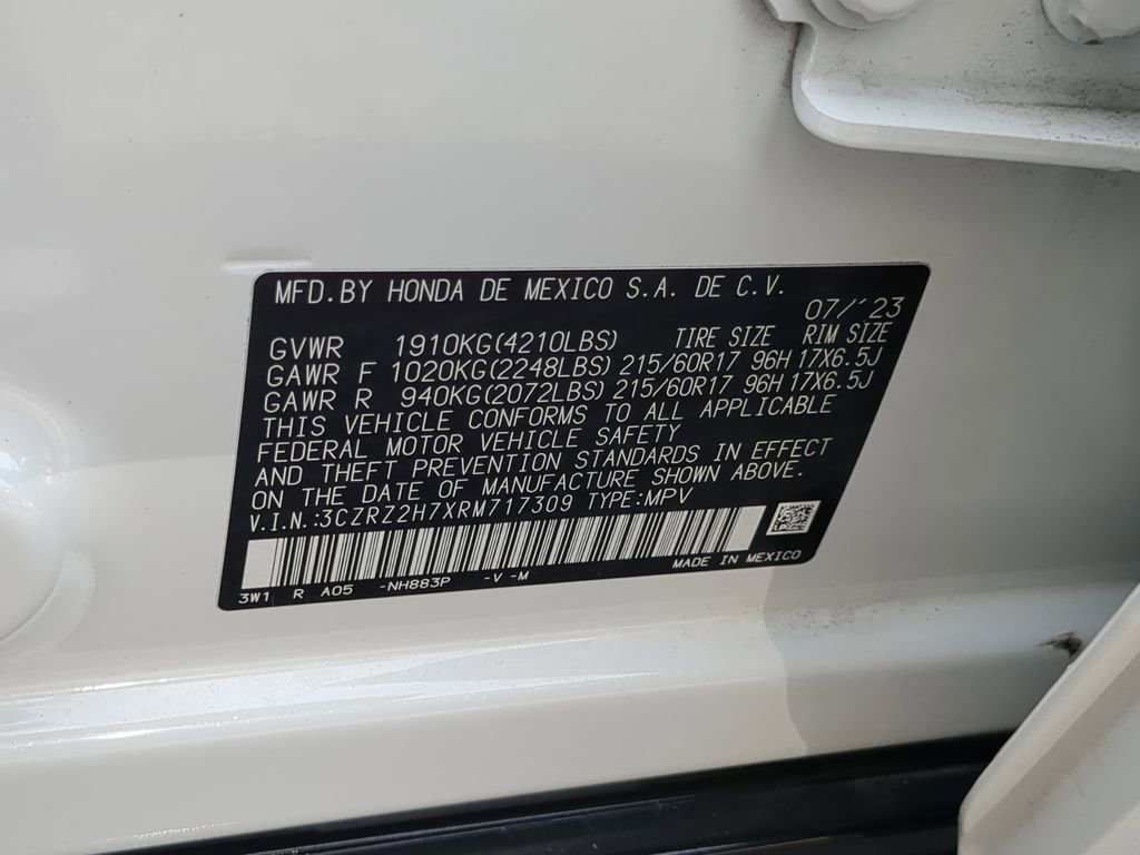Used 2024 Honda HR-V EX-L image 36