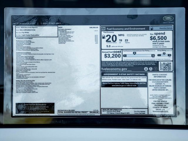 New 2025 Land Rover Discovery Sport S image 32