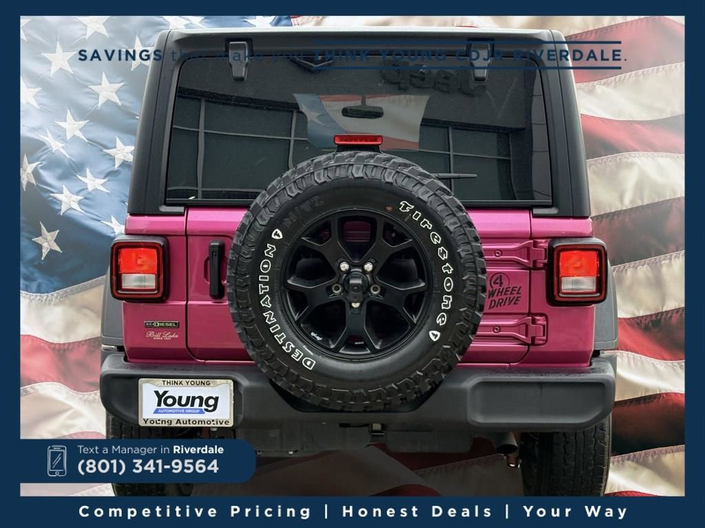 Used 2022 Jeep Wrangler Unlimited Sport image 7