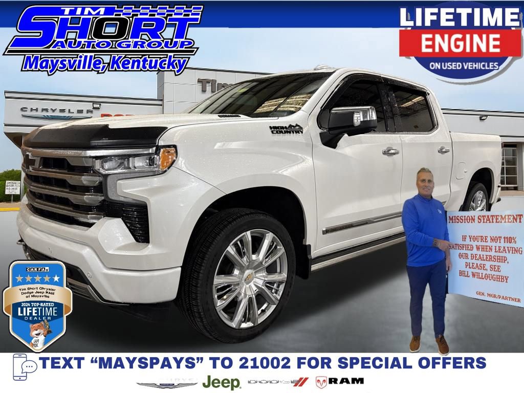 Used 2022 Chevrolet Silverado 1500 High Country w/ Technology Package