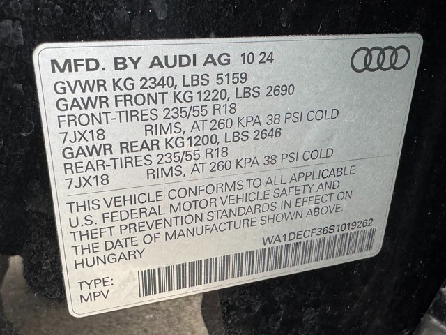 Used 2025 Audi Q3 2.0T Premium image 27