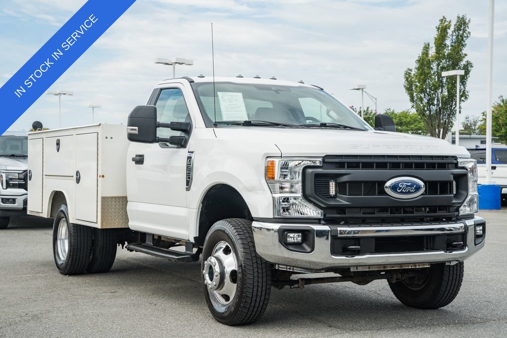 Used 2021 Ford F350 XL w/ Power Equipment Group AWD/4WD video 1