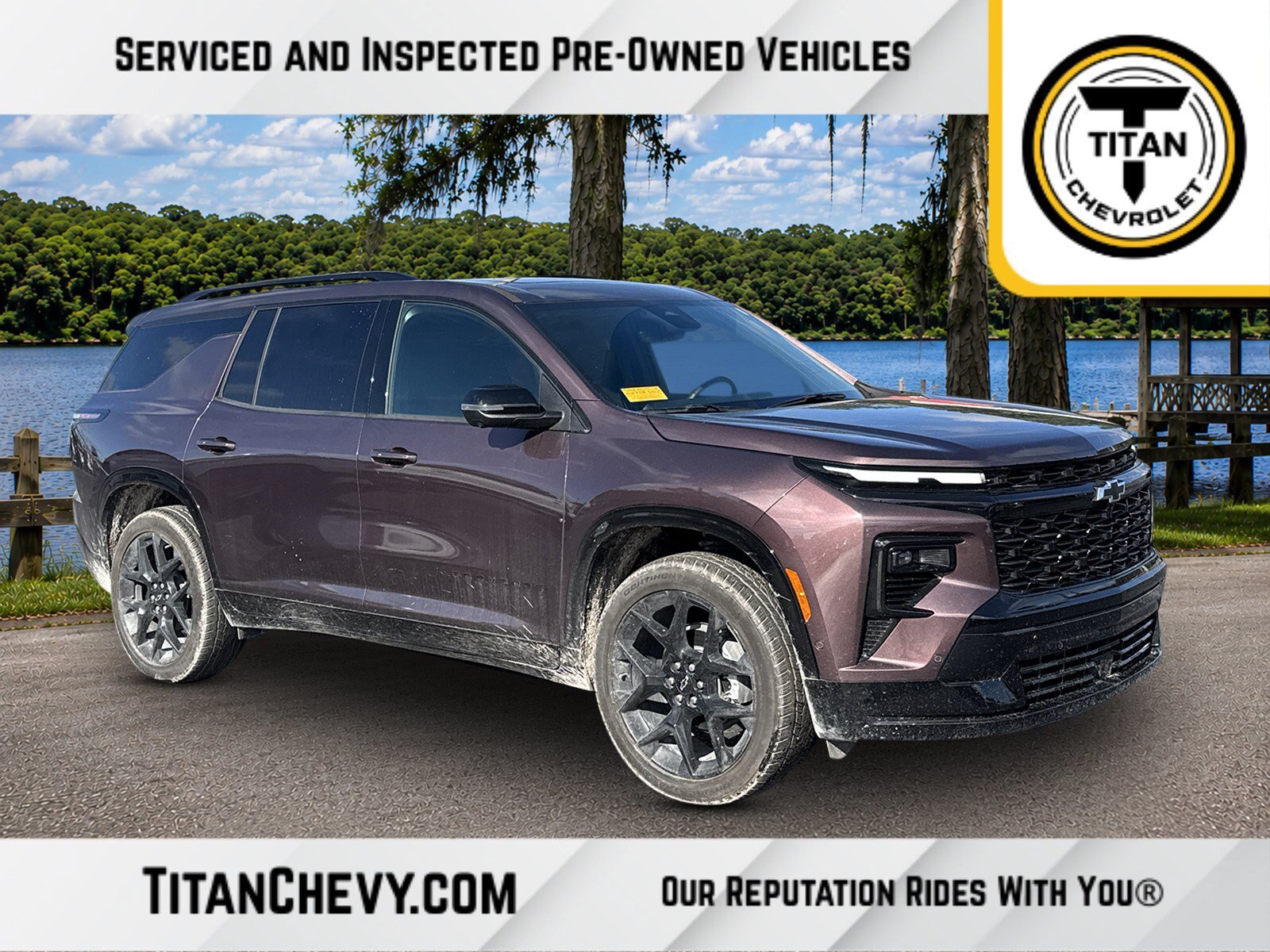 Used 2024 Chevrolet Traverse RS