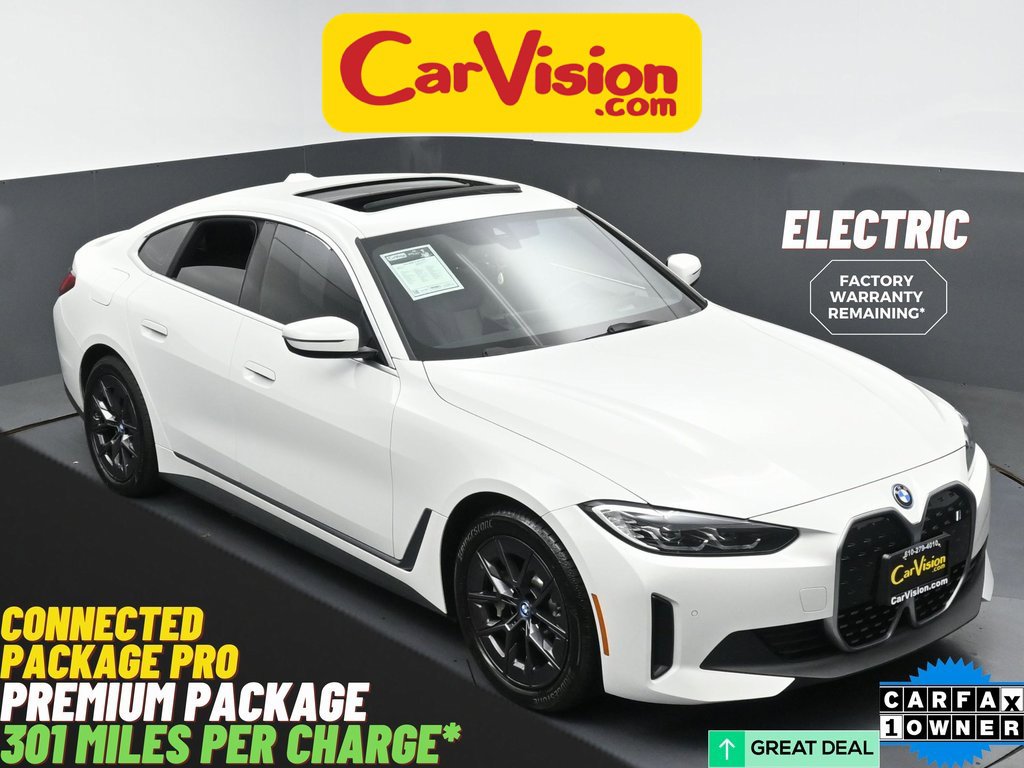 Used 2022 BMW i4 eDrive40 w/ Premium Package image 1