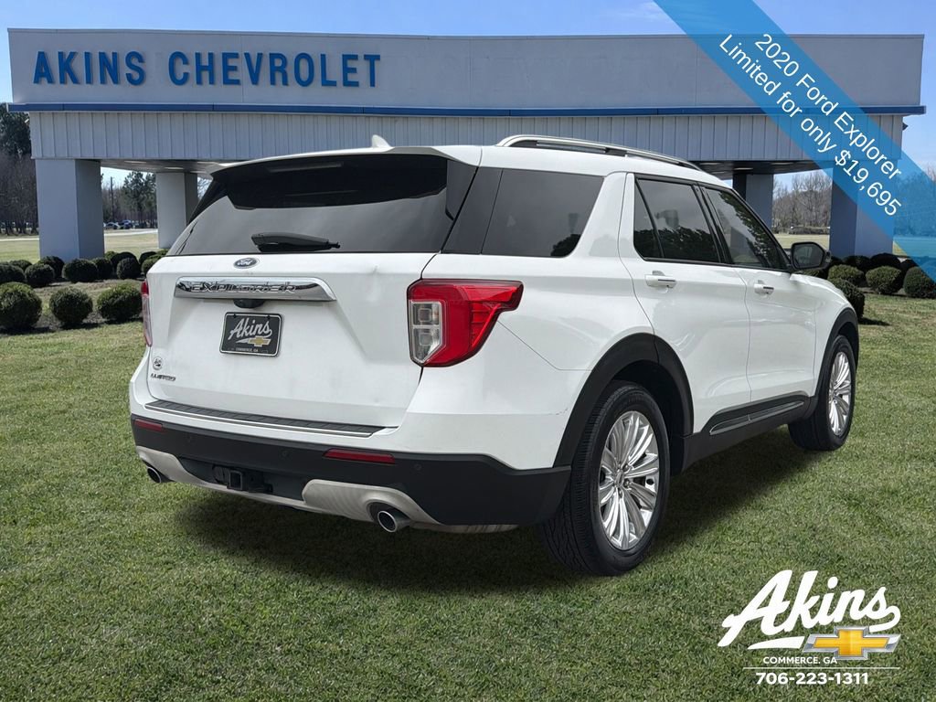 Used 2020 Ford Explorer Limited w/ Class III Trailer Tow Package RWD image 6