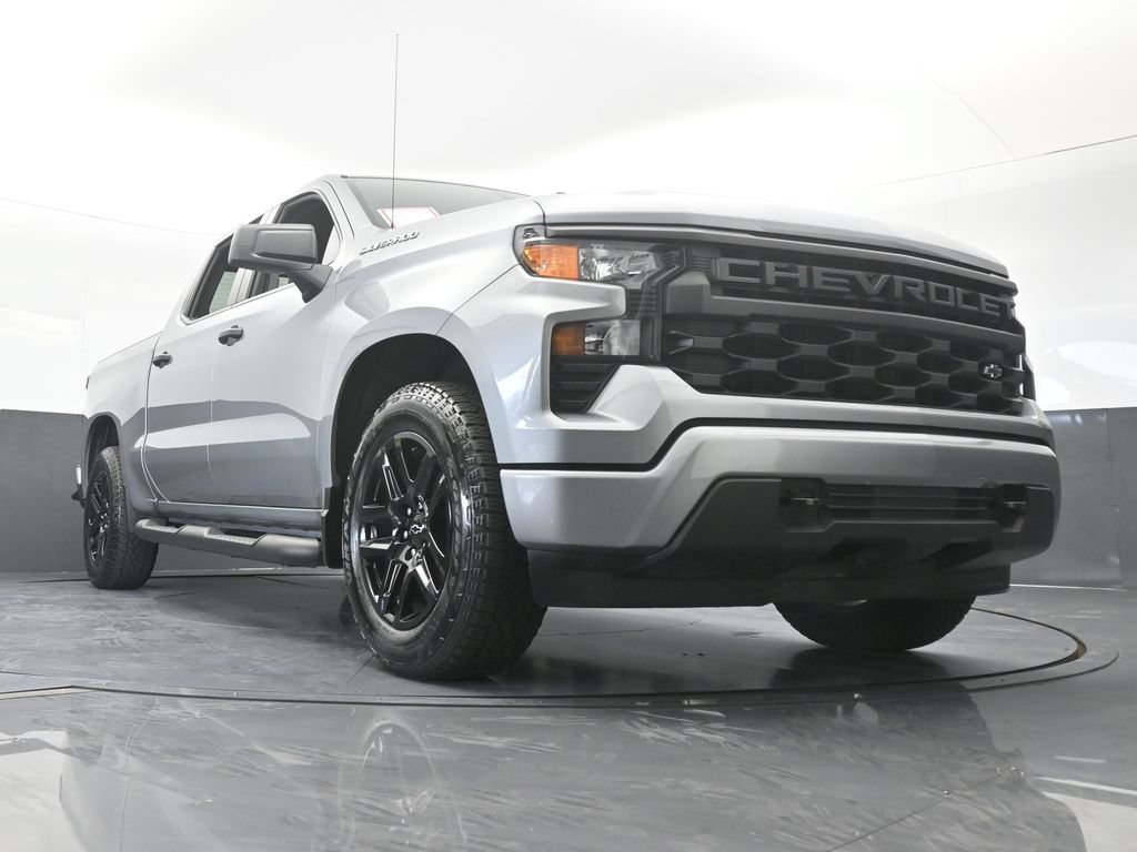 Used 2025 Chevrolet Silverado 1500 Custom w/ Turbomax Blackout Package RWD image 56