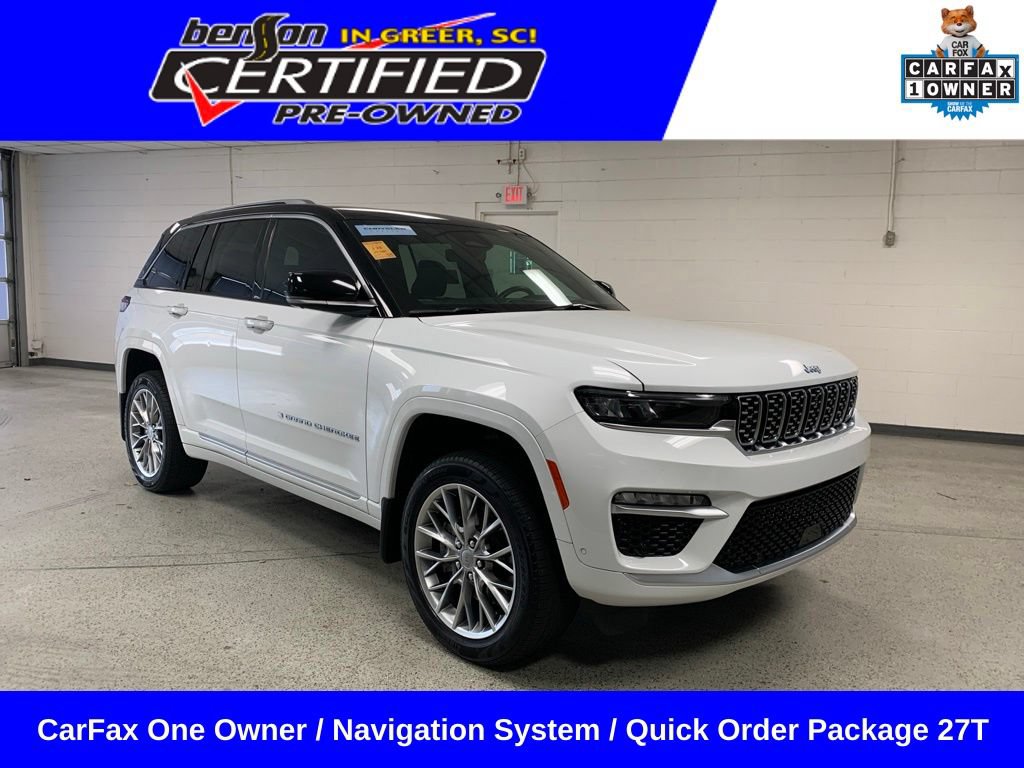 Used 2022 Jeep Grand Cherokee Summit w/ Advanced Protech Group IV AWD/4WD video 1
