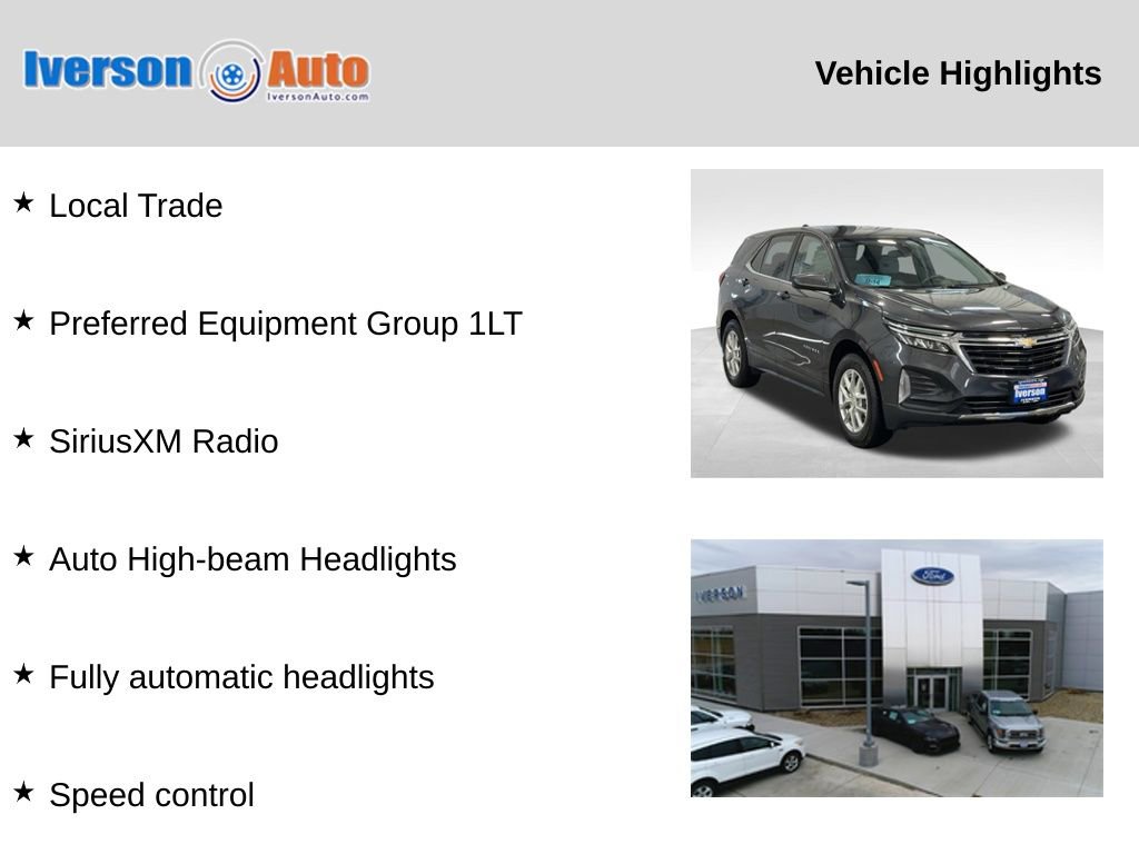 Used 2022 Chevrolet Equinox LT image 2